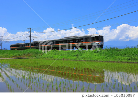 Express Fujikawa under the summer sky Express Fujikawa under the summer sky 105030097