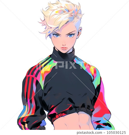 boyish girl | boyish girl Generative AI boyish girl | boyish girl Generative AI 105030125