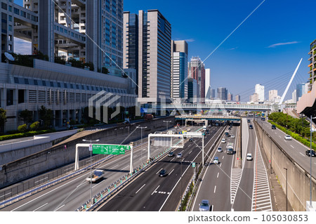 《Tokyo Metropolitan Expressway》 Bayshore Route/Odaiba Area 《Tokyo Metropolitan Expressway》 Bayshore Route/Odaiba Area 105030853