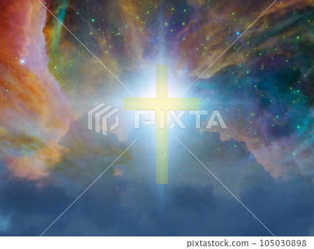 Bright cross 105030898