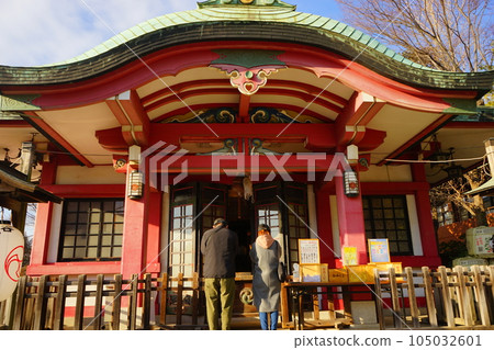 日本 東京 市谷 龜岡八幡神社 日本 東京 市谷 龜岡八幡神社 105032601