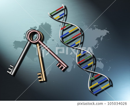 DNA and keys DNA and keys 105034026