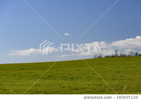 Hokkaido Ashoro Autumn farm scenery Hokkaido Ashoro Autumn farm scenery 105035110