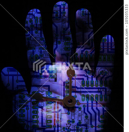 Electronic Hand Electronic Hand 105035333