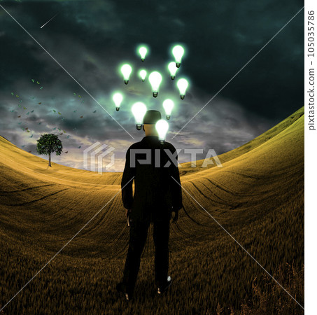 Idea bulbs 105035786