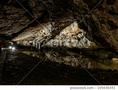 Dripstone cave 105036341