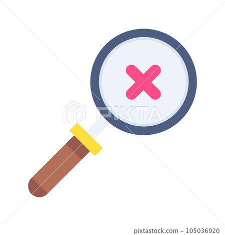 Reject Icon Image. 105036920