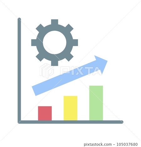 Production Line Icon Image. 105037680