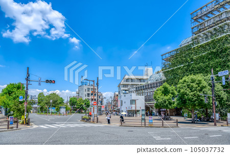 Urban scenery of Ota Ward, Tokyo Ookayama Station Urban scenery of Ota Ward, Tokyo Ookayama Station 105037732