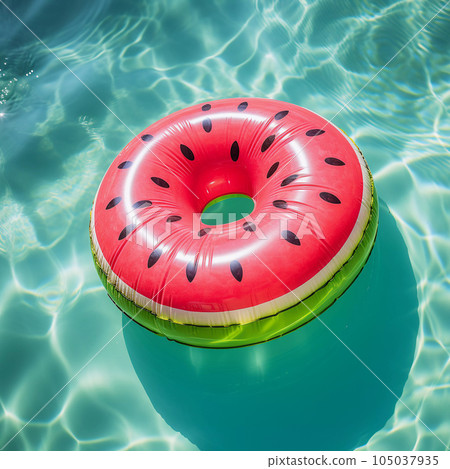 Round Watermelon Air Mattress 105037935