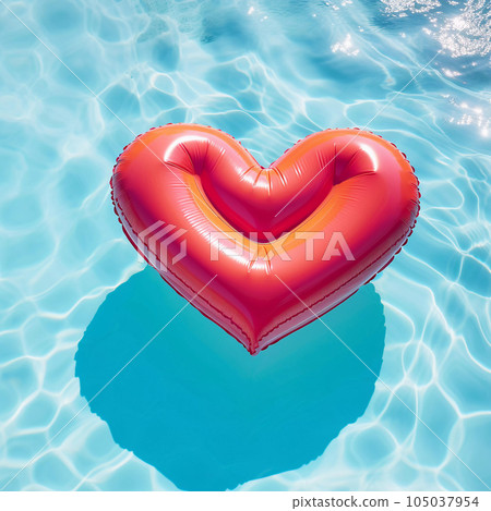 Heart Colorful Air Mattress 105037954