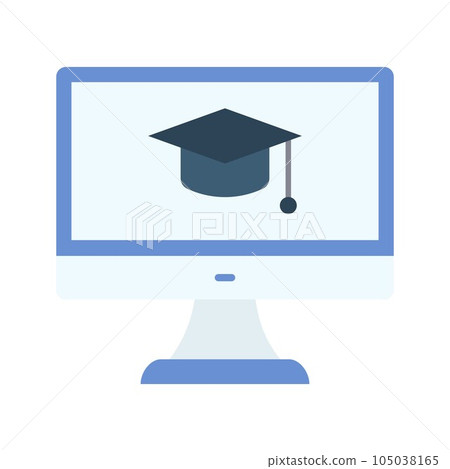 Online Course Icon Image. Online Course Icon Image. 105038165