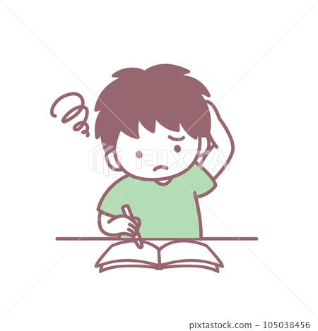 problem-solving boy 105038456