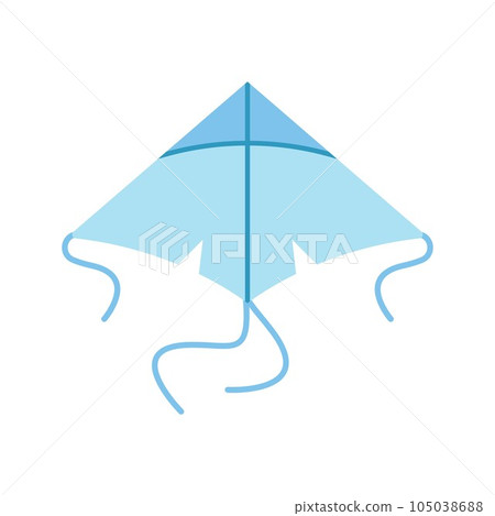 Kite Icon Image. 105038688