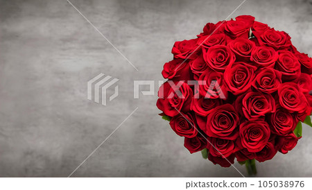 紅玫瑰花束週年紀念圖片 紅玫瑰花束週年紀念圖片 105038976