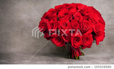 Bouquet of red roses Anniversary image Bouquet of red roses Anniversary image 105038980