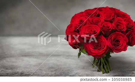 Bouquet of red roses Anniversary image Bouquet of red roses Anniversary image 105038985