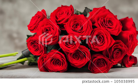 紅玫瑰花束週年紀念圖片 紅玫瑰花束週年紀念圖片 105038995