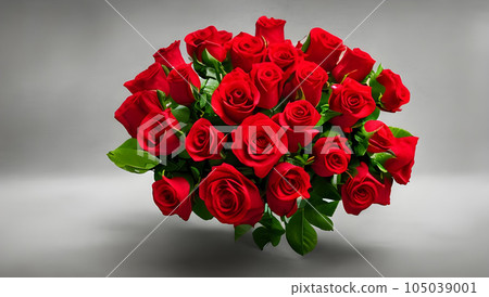 紅玫瑰花束週年紀念圖片 105039001