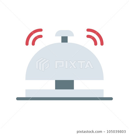 Desk Bell Icon Image. Desk Bell Icon Image. 105039803