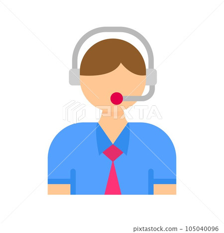 Customer Service Icon Image. Customer Service Icon Image. 105040096