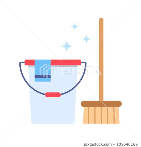Cleaning Tools Icon Image. Cleaning Tools Icon Image. 105040169