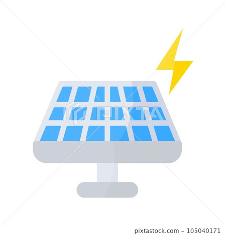 Clean Energy Icon Image. 105040171