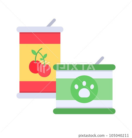 Canned Food Icon Image. Canned Food Icon Image. 105040211