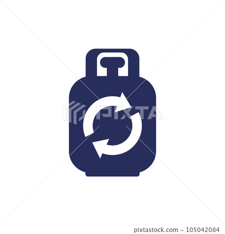 refill gas tank icon, vector refill gas tank icon, vector 105042084