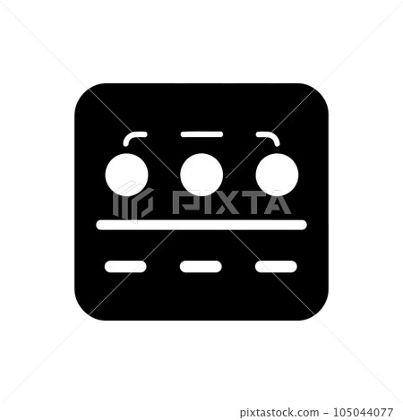 Smart hub icon 105044077