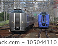 特急鈴蘭與宗谷並列運行 105044110
