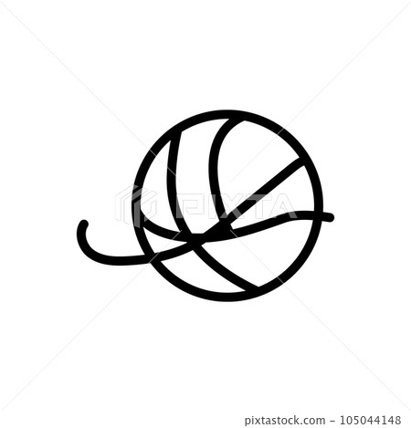 Yarn wool ball icon Yarn wool ball icon 105044148
