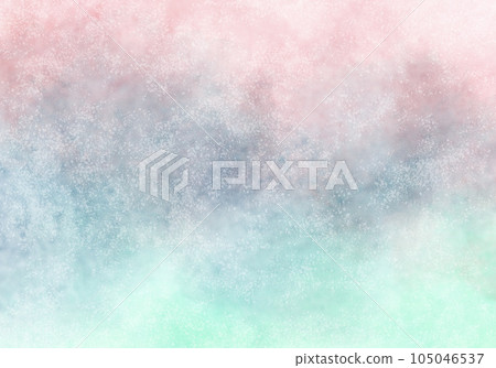 Watercolor texture background material hazy rough light pink blue green natural 105046537