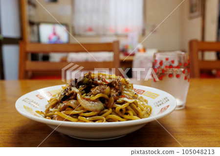 Freshly made Chinese Yakisoba (Kuroishi City, Aomori Prefecture) Freshly made Chinese Yakisoba (Kuroishi City, Aomori Prefecture) 105048213