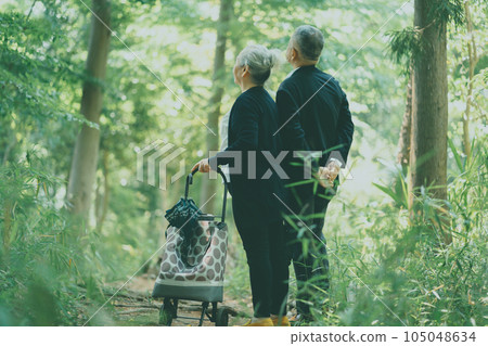 老人 夫婦 情侶 105048634