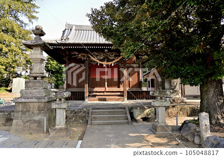 埼玉縣羽生市古宮田神殿 105048817