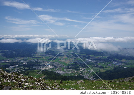 從伊吹山眺望米原 從伊吹山眺望米原 105048858