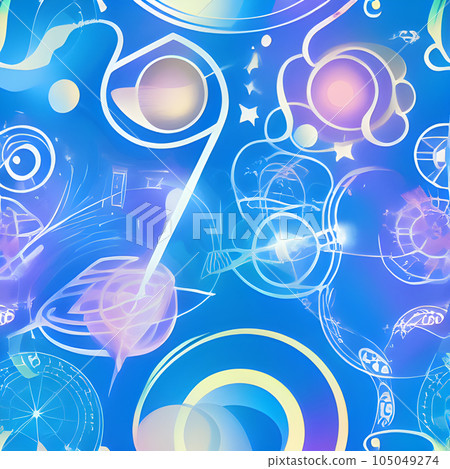 galaxy space draw random background, nebula light sky, abstract element pattern design 105049274