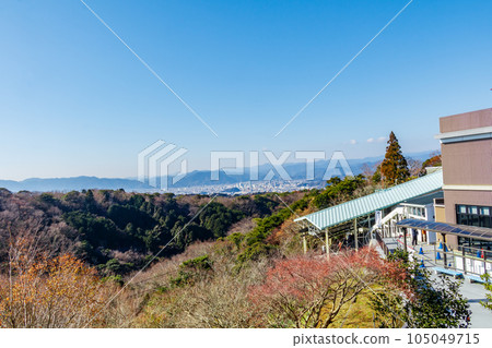 [靜岡的風景] 從日本平看到的景色（靜岡市區方向和日本平索道） 105049715