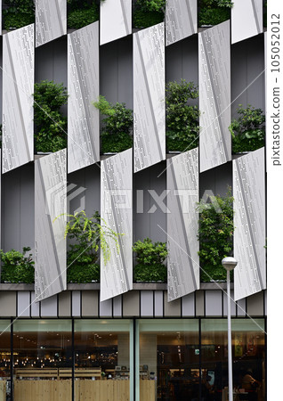 A stylish design building in front of Osaka Station 105052012