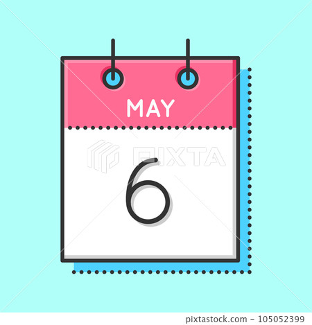 May Calendar Icon May Calendar Icon 105052399