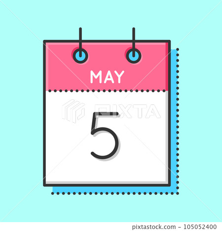 May Calendar Icon May Calendar Icon 105052400