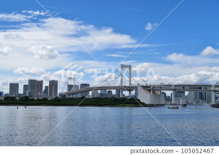 The view from Hotaluna by Tokyo Cruise heading for Sumida River in Tokyo, Japan. June 20, 2021 105052467
