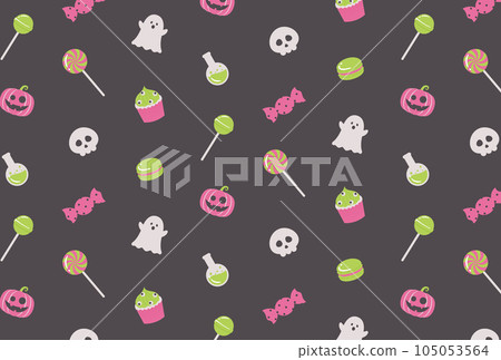 Halloween icon seamless pattern Halloween icon seamless pattern 105053564