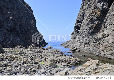 Cape Shakotan and Shimamui Coast in summer Cape Shakotan and Shimamui Coast in summer 105053741