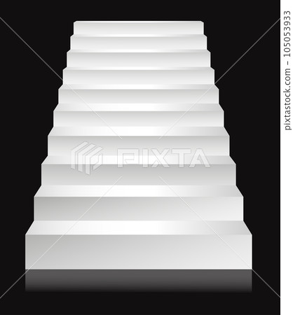 Stairs or staircases, podium ladder template, steps or stairway 105053933