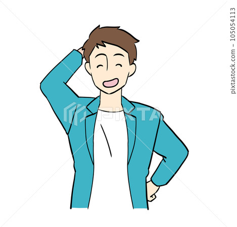 business man scratching his head 105054113