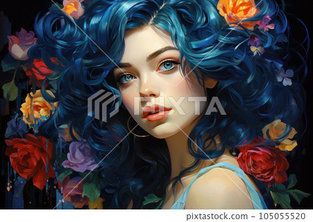 rose flower and beauty 105055520