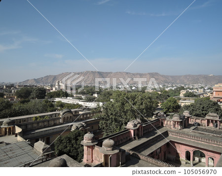 One of the most wonderful sights in Jaipur is the beautiful Jal Mahal or Lake Palace. The light, sand coloured stone walls and the deep blue of the water 105056970