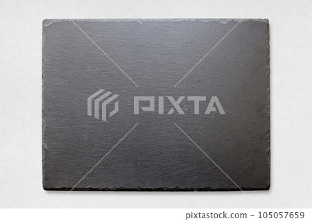 Slate tray on a white surface 105057659